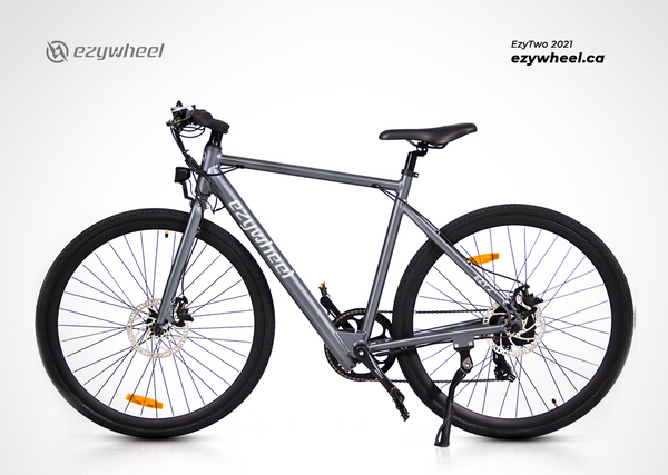自転車本体 Electric bicycle EzyTwo - Electric Urban Bike with Hidden Battery and Built-In
